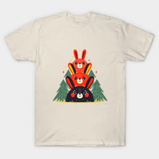 Bunny Rabbit Stack T-Shirt